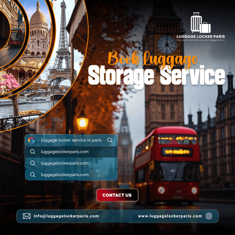 Christmas Markets in Paris Without Heavy Luggage – Travelers enjoying festive Paris markets after using secure luggage storage Paris.